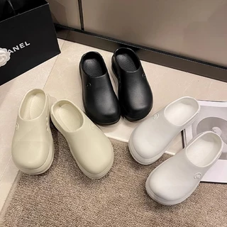 Lateye แนะนำ รองเท้าแตะเสริมส้นแฟชั่น งานเปิดส้นเก๋ๆสวยสไตล์เกาหลีเกาใจ น้ำหนักเบาสวมใส่สบายไม่หนักเท้า มีสีให้เลือกถึง