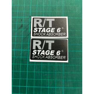 sticker R/T STAGE 6r