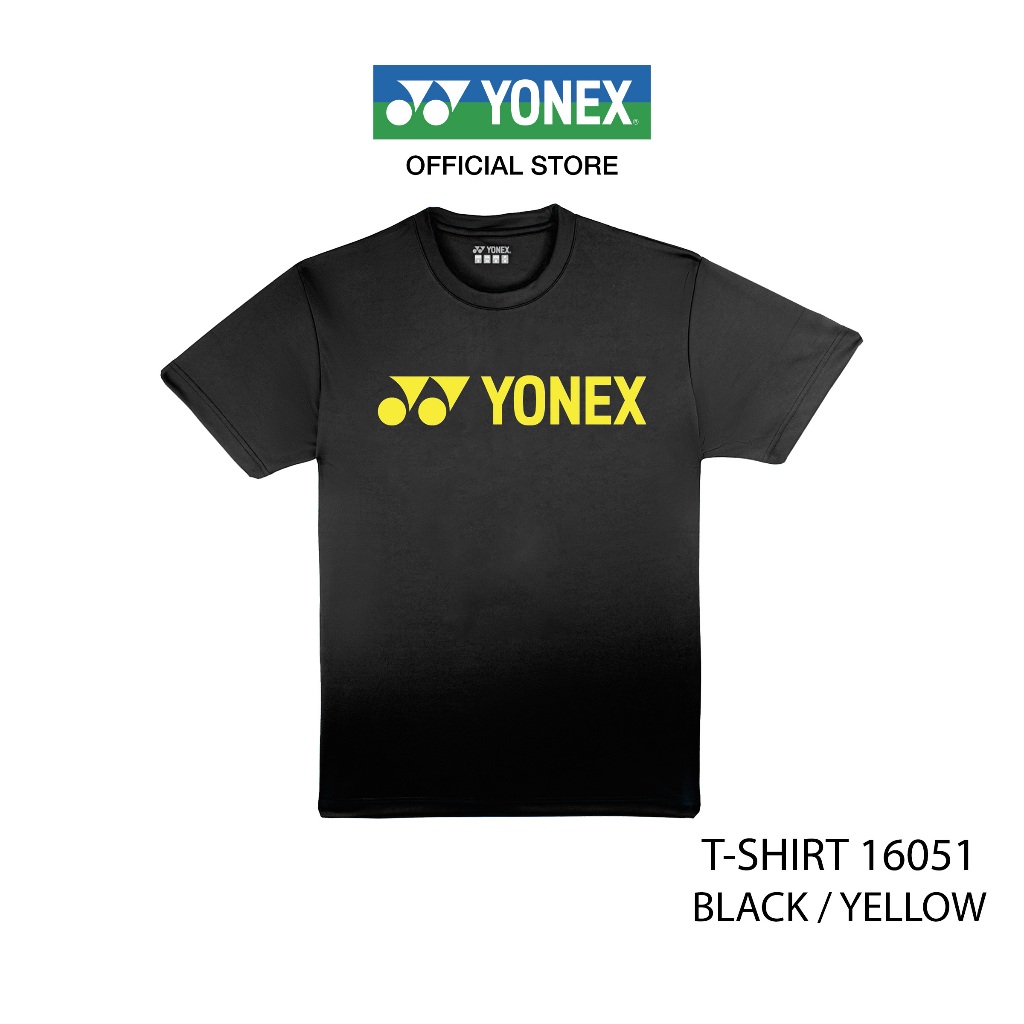 YONEX MEN'S T-SHIRT (16051 EX) เสื้อคอกลม ผ้าโพลีเอสเตอร์ เนื้อสัมผัสนุ่มสบาย สำหรับทั้งใส่ออกกำลังกายหรือเป็นชุดลำลอง