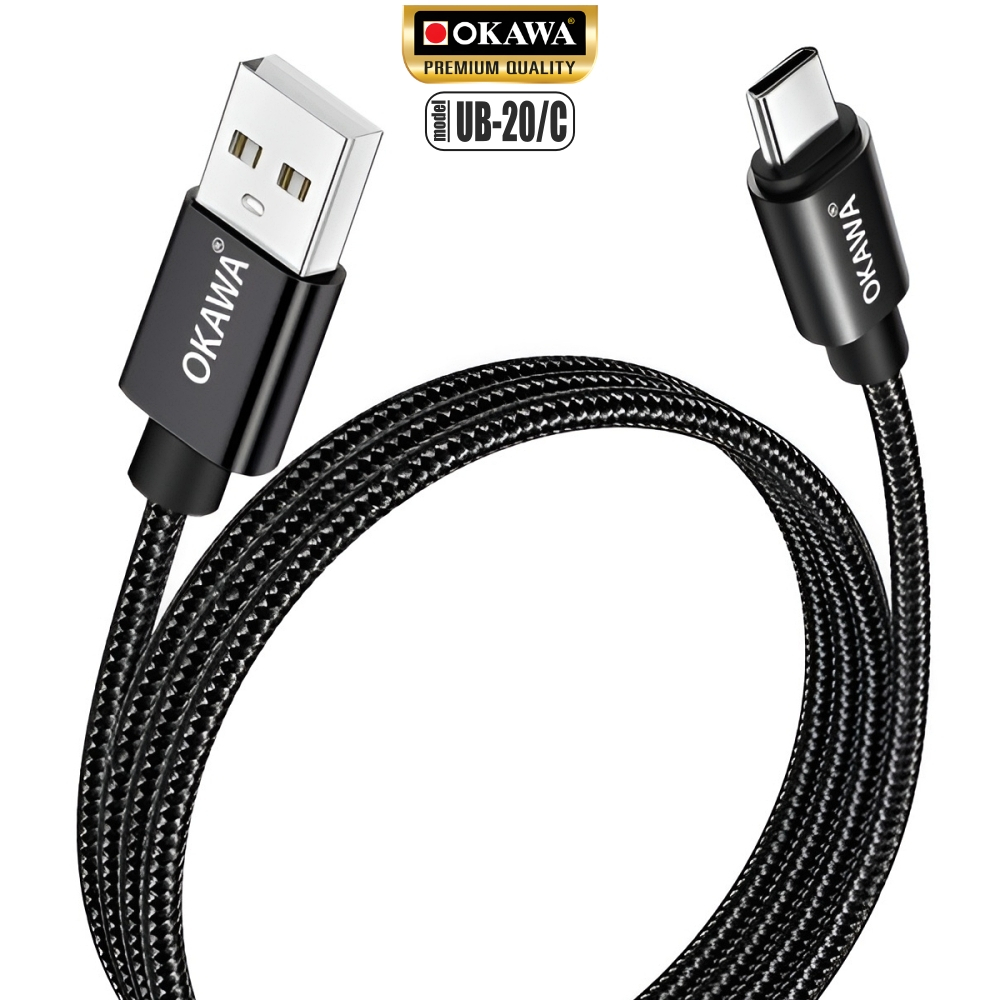 Okawa UB-20/C สายชาร์จสำหรับมือถือ Type-C ชาร์จไวสูงสุด 3.0A