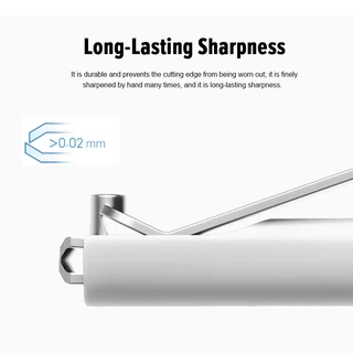 Xiaomi Mijia Nail Clipper กรรไกรตัดเล็บ เก็บเศษเล็บ สแตนเลสอย่างดีไม่เป็นสนิม ตัดเรียบ ไร้สนิม