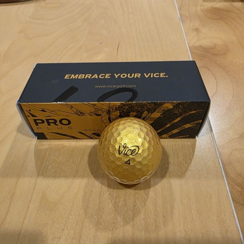 ลูกกอล์ฟ Vice Golf แยกขายเป็นหลอด หลอดละ 3 ลูก ของแท้ ของใหม่