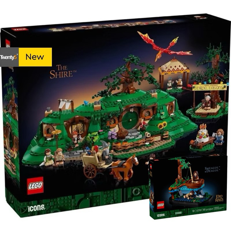 (พร้อมส่ง) Lego 10354 The Lord of the Rings: The Shire™ + 40761 Sméagol™ & Déagol™