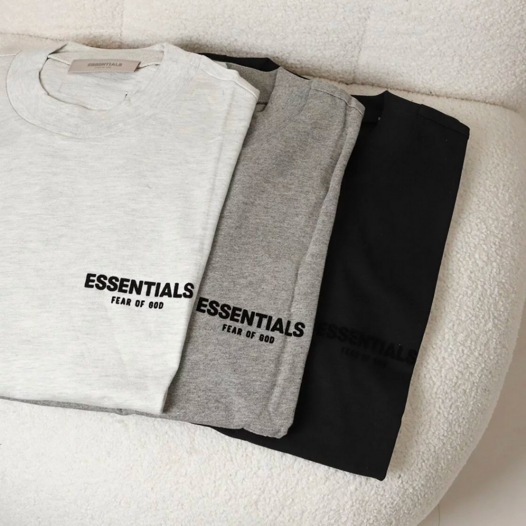 ❀ สินค้าพร้อมส่ง ❀เสื้อยืด Fear Of God Essentials(เอสเซนเชียล) แท้100% T-Shirt SS22 - รูปที่ 4