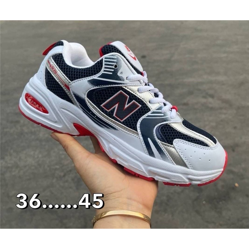 💯รองเท้าผ้าใบ NB N530 เบาใส่สบายใส่ได้หญิง ชายไซส์37__45