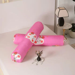 ปลอกหมอนข้าง เนื้อผ้าคอตตอน ลายดอกไม้ สวยๆ 36*110cm ซักมือซักเครื่องได้