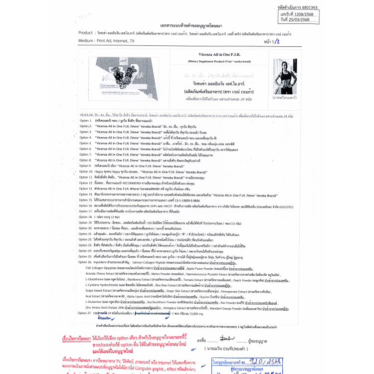 ✅ ส่งฟรี/พร้อมส่ง ✅ VENE VENEKA VICENZA  ALL IN ONE  FIR JELLY STRIP เวเน่ เวเนก้า วิเซนซ่า ออลอินวัน 1กล่องมี12ซอง - รูปที่ 6