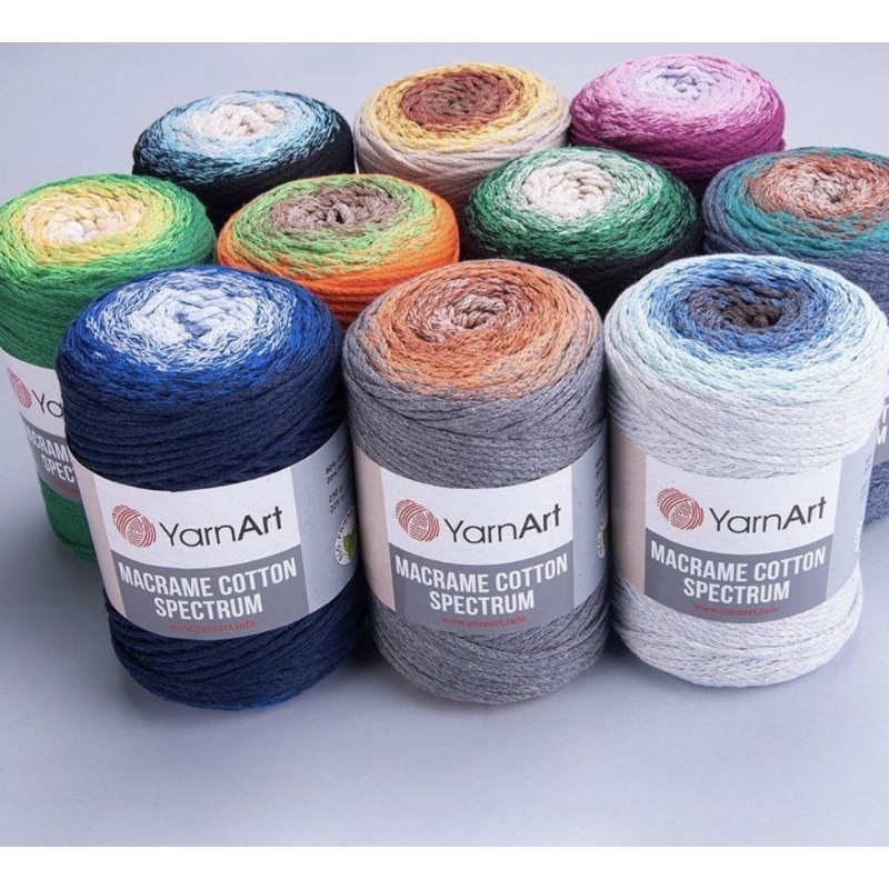 cotton​spectrumขนาดไหม3mไหมถักกระเป๋าทรงสวยมากสีสวยมาก