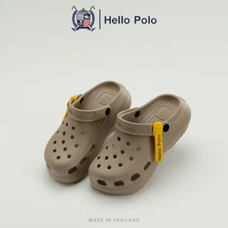 Hello Polo รองเท้าหัวโตผู้หญิง รองเท้าแตะป้องกันกลิ่น วัสดุ EVA ทนต่อการสึกหรอ กันลื่น พื้นหนา เหมาะกับฤดูร้อน HP8052