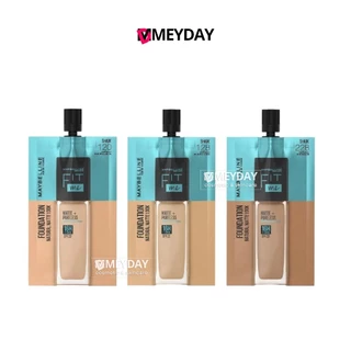 (แบบซอง) รองพื้น เมย์เบลลีน ฟิต มี แมท แอนด์ พอร์เลส ฟาวเดชั่น MAYBELLINE Fit Me matte+poreless foundation 5 ml