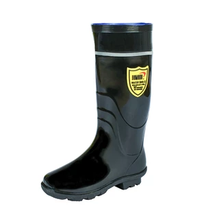 รองเท้าบู๊ท PVC 40cm (16") รุ่น WATER SHIELD YAMADA (ตำหนิ แถบสะท้อนแสงหลุด) กันน้ำ ทนต่อสารเคมี มีซับในกันลื่น