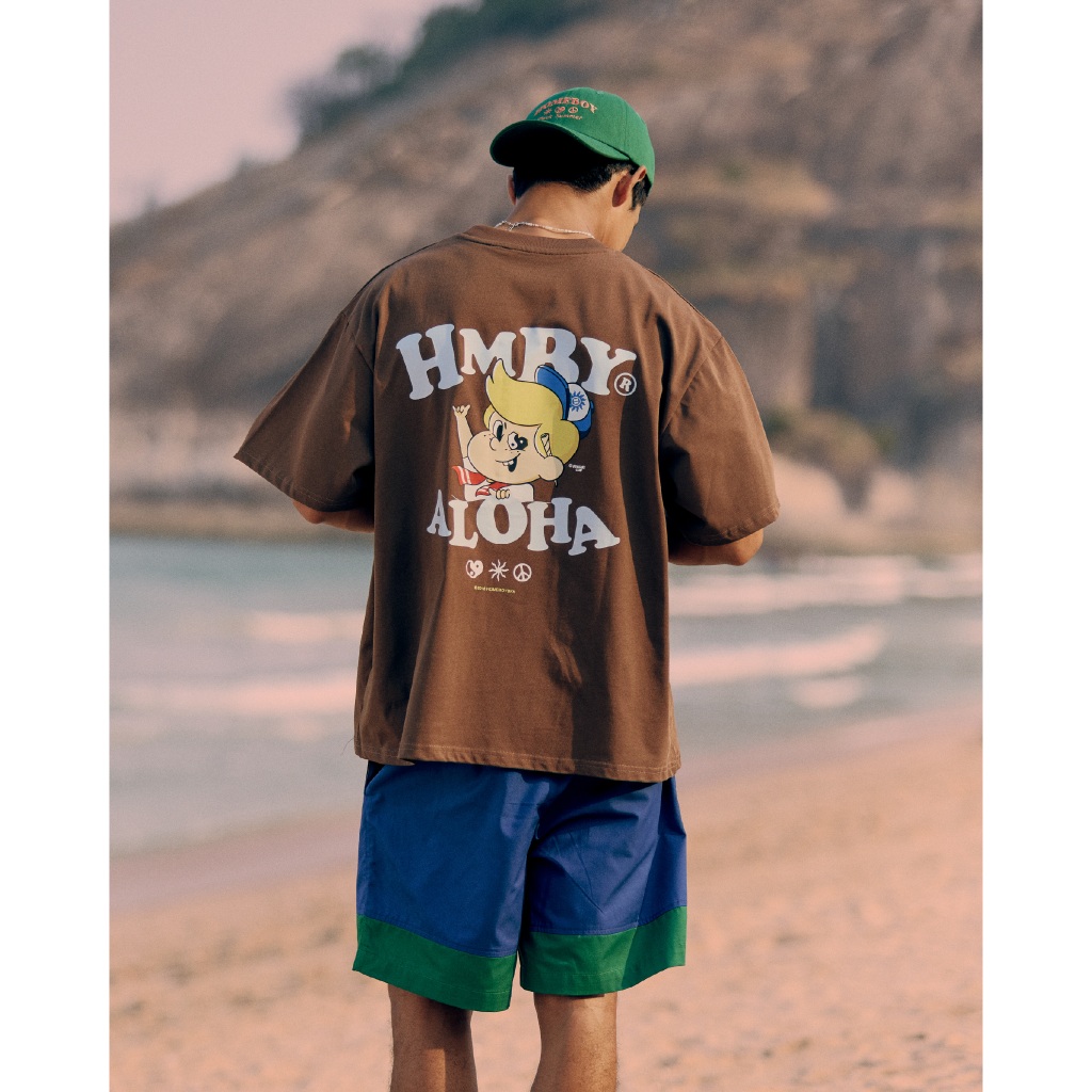 ❗️[ส่งเร็ว กทม. 1 วัน]❗️HOMEBOY เสื้อยืด UNISEX รุ่น HB.MAX.ALOHA