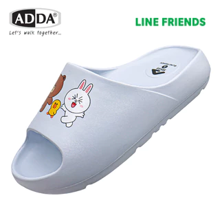 รองเท้าแตะ ADDA รุ่น 58V05W1 (Line Friends) สีพาสเทล สวมง่าย ใส่สบาย (ไซส์ 4-7)