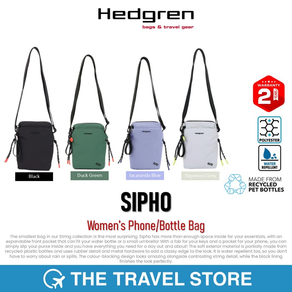 Hedgren SIPHO Women’s Phone/Bottle Bag กระเป๋าใส่โทรศัพท์ ขวดน้ำ อเนกประสงค์