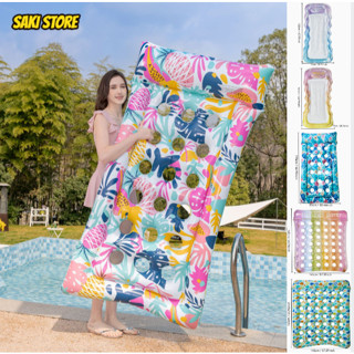 เพิ่มสีใหม่✨แพรุ่นใหม่✨(XLG-79) แพเป่าลมเล่นน้ำ แพยางลอยน้ำ …