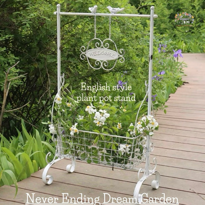 English style plant pot stand ชั้นวางกระถางต้นไม้สไตล์อังกฤษ