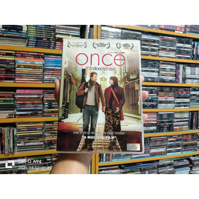 DVD ภาพยนตร์ ONCE หัวใจร้องว่ารักเธอ ( เสียงภาษาไทย/บรรยายไทย )