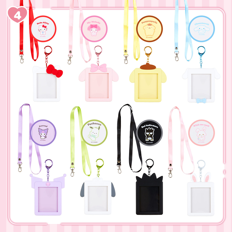 ⚡️ของแท้พร้อมส่ง⚡️frame card key+strap mx sanrio  ที่ใส่การ์ดแบบมีกรอบ (Enjoy Idol) กว้างประมาณ 8.3 x ลึก 0.8 x สูง 10.9