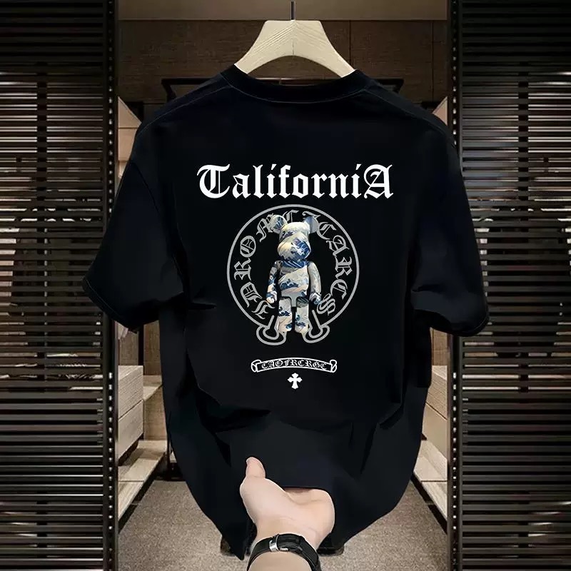 Basi💥 เสื้อยืด oversize unisex สกรีนหน้าหลัง ลาย 