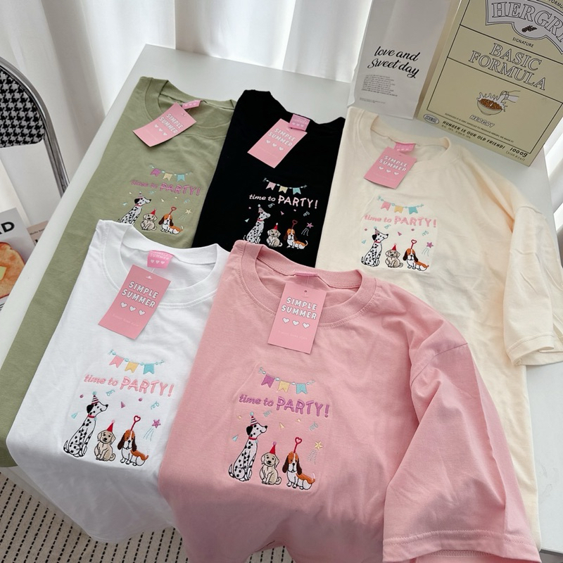 S13 เสื้อยืดโอเวอร์ไซด์สกรีนผ้าCotton❤️