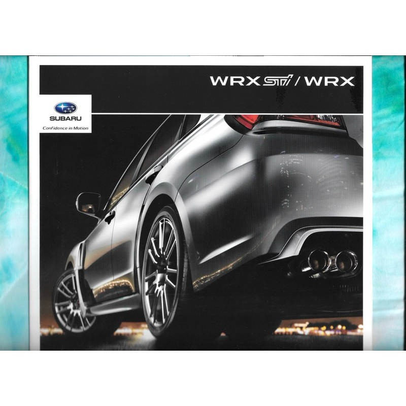 โบรชัวร์รถยนต์ SUBARU WRX STI / WRX