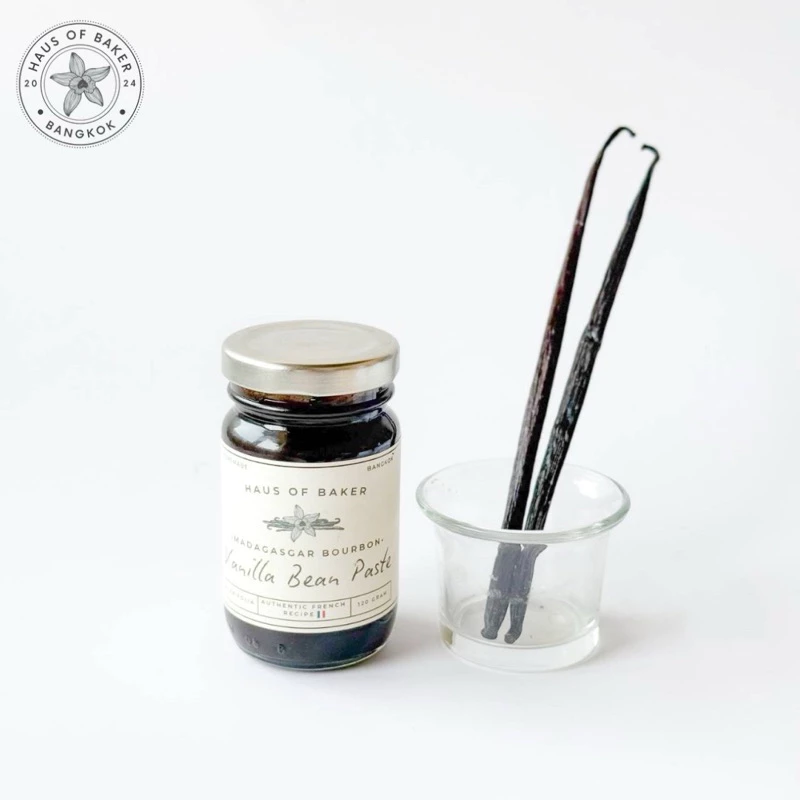 🇫🇷Madagascar Vanilla Bean Paste 250 g วานิลลาบีนเพสท์ สำหรับร้านค้า🛒 ทำจากฝักวานิลลาแท้ 100% สูตรเชฟขนมหวานฝรั่งเศส🇫🇷