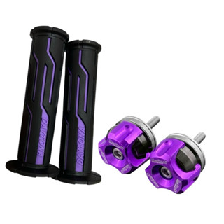 ปลอกแฮนด์นิ่มๆ Daytona สีม่วง PCX150-160 | FORZA-300,350 | X…