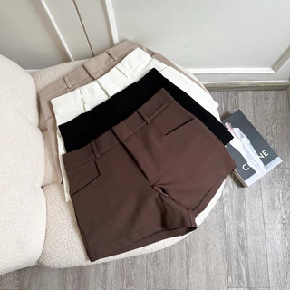 JUSS SHORT PANTSกางเกงขาสั้นเอวต่ำ มีกระเป๋าหน้าและหลัง🔥พร้อมส่ง