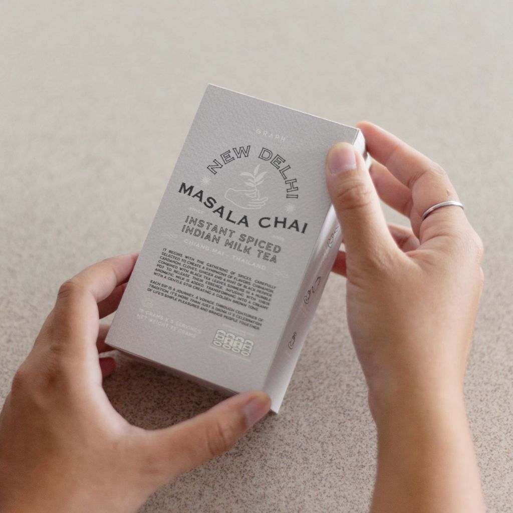 GRAPH | NEW DELHI MASALA CHAI INSTANT MILK TEA ชาอินเดียปรุงสำเร็จชนิดผง