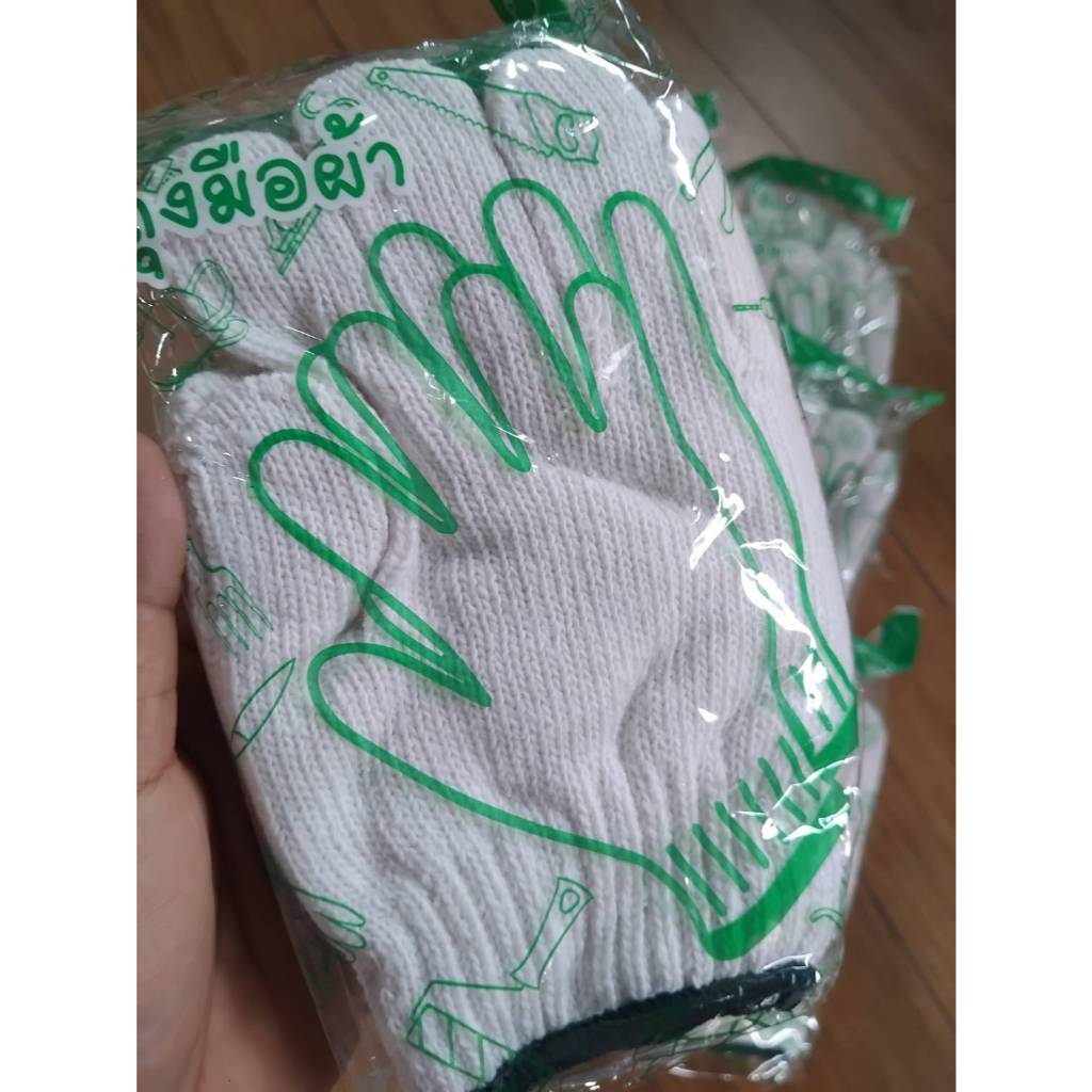 1โหล ถุงมือผ้าไหมพรม ถุงมือผ้าอย่างดี มีสีให้เลือก และแบบคละ ราคา ถูกที่สุด ดีลบีเคเค แกลเลอรีภาพที่ 7