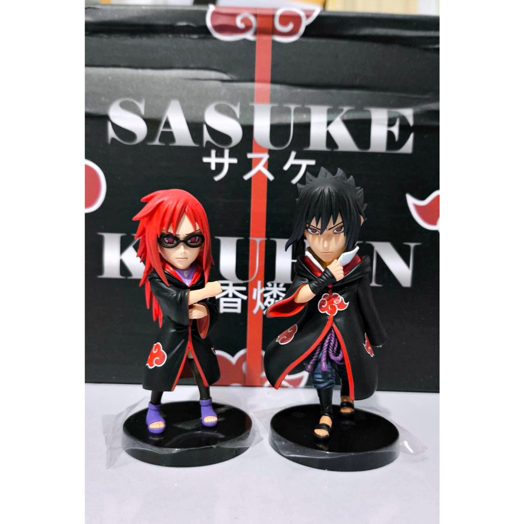 258W Studio - Taka Team - Sasuke & Karin ( set of 2 ) โมเดล เรซิ่น ของแท้ มือ1 พร้อมส่ง