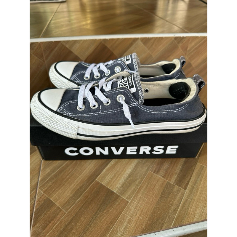 Converse Chuck Taylor All Star Shoreline Slip Navy ( Size 8W 24.5 cm. )