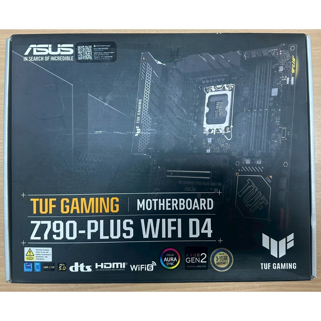 ASUS TUF GAMING Z790-PLUS WIFI D4 [มือสอง]