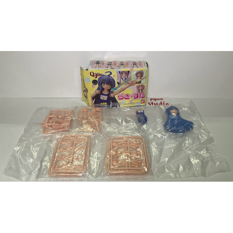 (ของแท้ : พร้อมส่ง) Bandai Q Joy : Lucky Star Figure Konata Izami