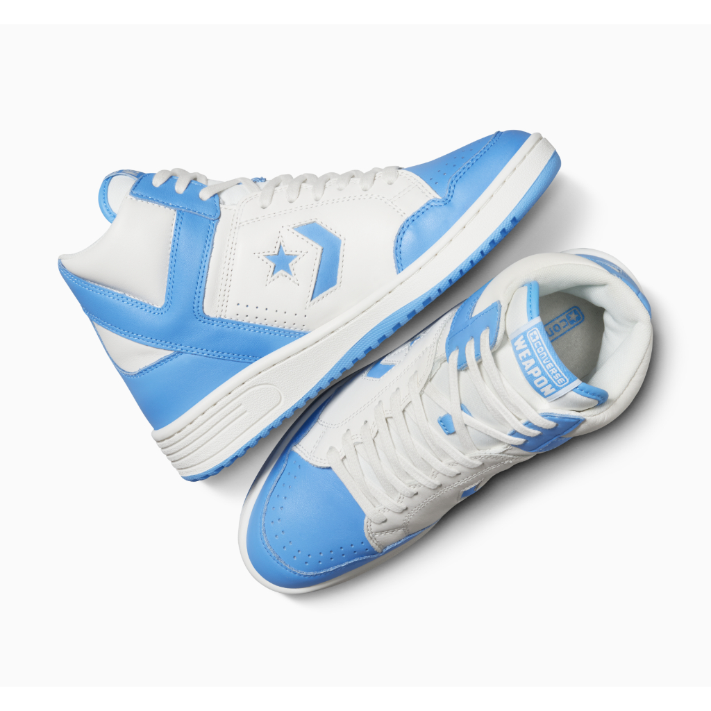 CONVERSE รองเท้า WEAPON CHOOSE YOURS MID WHITE/BLUE ผู้ชาย A10597CM_S5WTBL