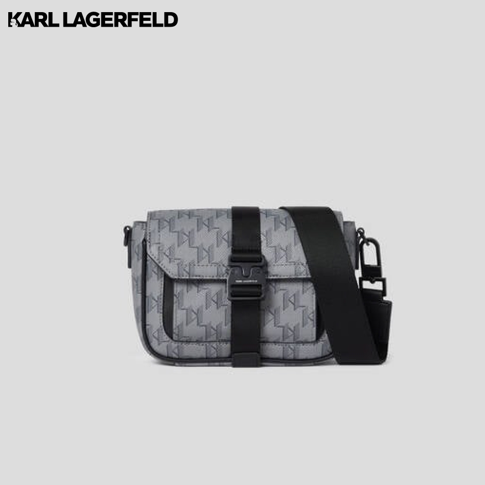 KARL LAGERFELD - K/MONOGRAM BUCKLE CROSSBODY