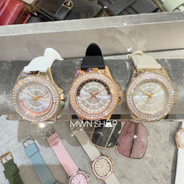 Lyn นาฬิกา มีโค้ดลด30% นาฬิกา kim พร้อมกล่อง ของแท้จากชอป