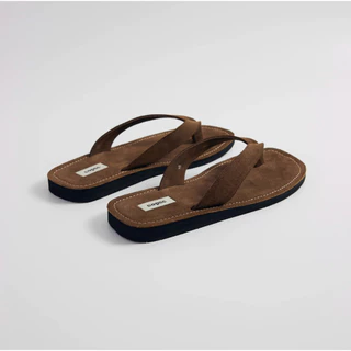 รองเท้าแตะหนังแท้ Copse Everyday Sandals - Deep Brown