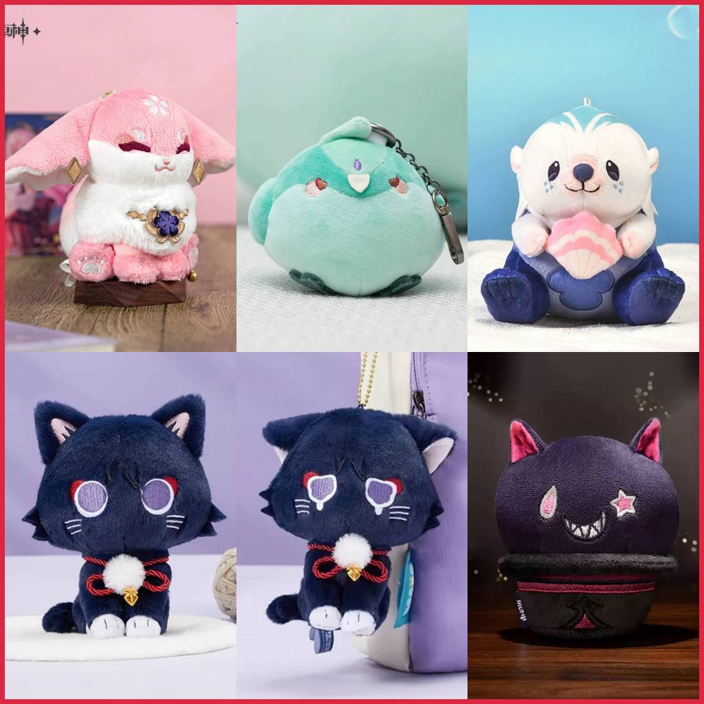 [พร้อมส่ง✨Official] ตุ๊กตา พวงกุญแจ Xiao Wanderer Lyney Yae Miko Neuvillette สินค้าแท้ สั่งตรงจาก mi