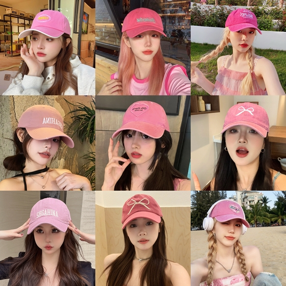 หมวกแก๊ป_ลายรวม Stry Pocn Cap Hat ใส่สงกานต์ กันแดด ฤดูร้อน ฟรีไซต์ ปักลาย ผ้าสกีน สำหรับผู้ชาย ผู้หญิง ราคาถูก พร้อมส่ง