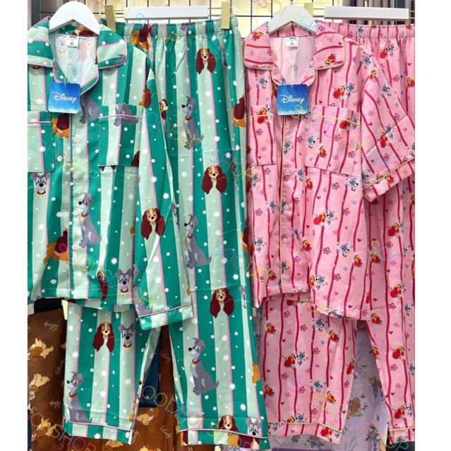 พร้อมส่ง❣️ชุดนอนแบรนด์ Sunnysideupp : Lady and the Tramp collection