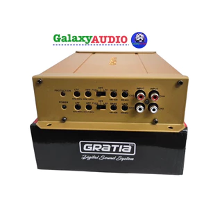 GRATIA รุ่น GT-867.4D เพาเวอร์แอมป์ สำหรับขับเสียงกลางแหลม คลาสดี Class D 4CH 2000watts.วัตต์