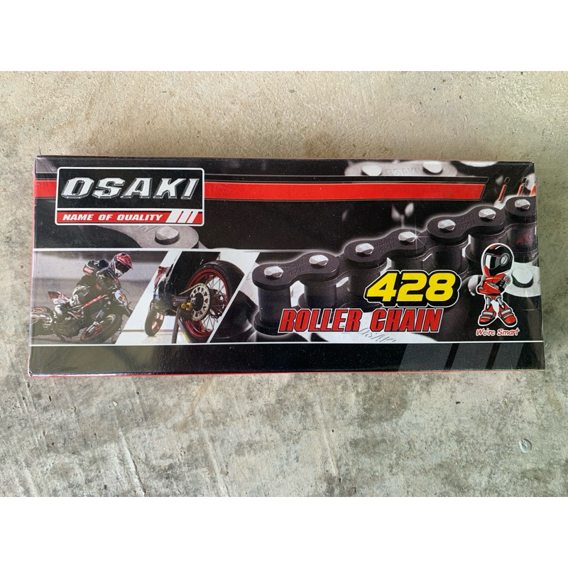 โซ่ดำ428 osaki โซ่จักรยานยนต์ 428