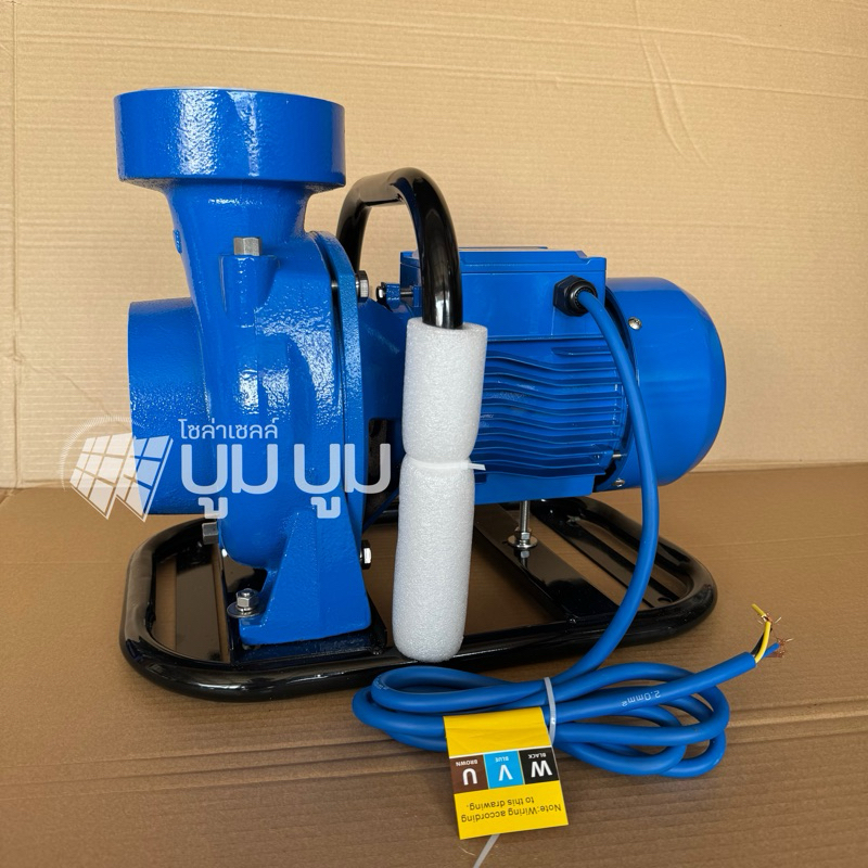 ปั๊มหอยโข่ง Handuro DC และ AC/DC 750w 1100w 1500w 2200w 3000w ปั๊มหอยโข่งโซล่าเซลล์ ปั๊มบัสเลส - รูปที่ 4