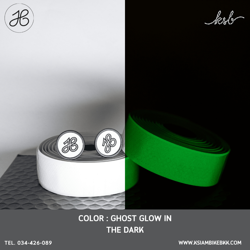 SALE!!🔥ผ้าพันแฮนด์ HANDLE BAY GHOST GLOW IN THE DARK 30MM