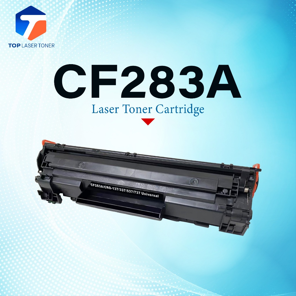 (แพ็ค2) หมึกเทียบเท่า 283A CF283A CF283 83A CF-283A CRG337 FOR HP LaserJet Pro MFP M125a M127fn M201 M225