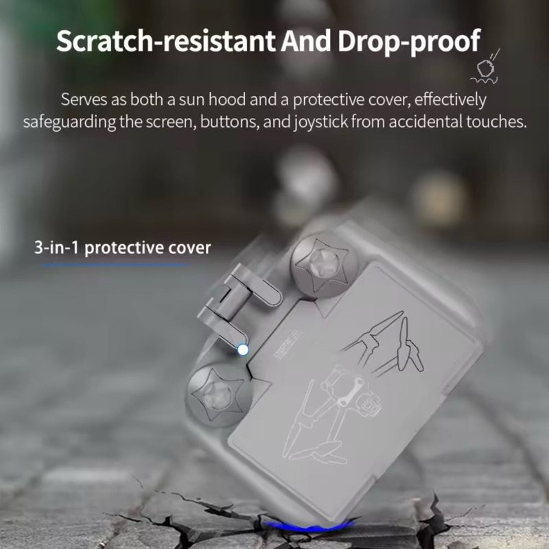 ฮู้ดบังแดด รีโมท RC / RC 2 / RC 3 ฝาครอบป้องกันจอ Sun Hood Protector Cover for DJI RC / RC 2 / RC 3 Controller