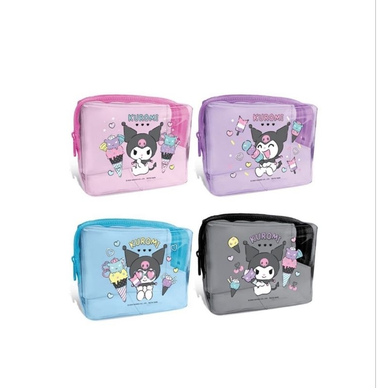 💜💜💜 KUROMI  7-11 กระเป๋าจัดระเบียบ กระเป๋าแฟชั่น กระเป๋าอเนกประสงค์ ลิขสิทธิ์แท้