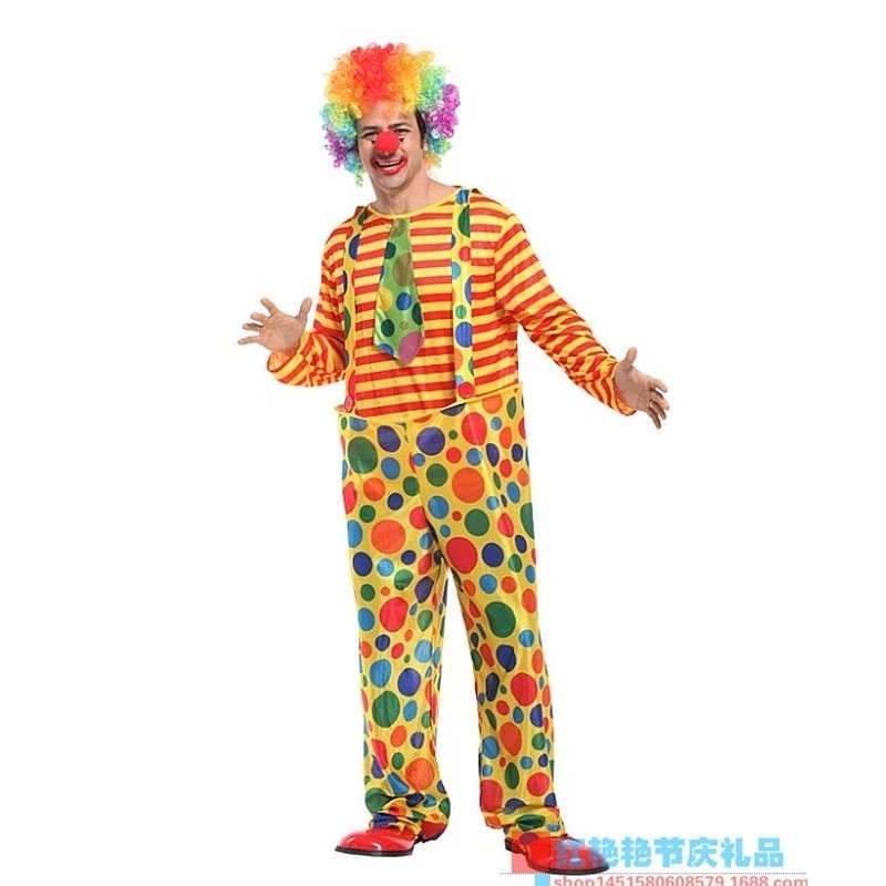ชุดตัวตลก ชุดโจ๊กเกอร์ ชุดตัวตลกผู้ใหญ่ Clown costume, Joker costume, Adult clown costume