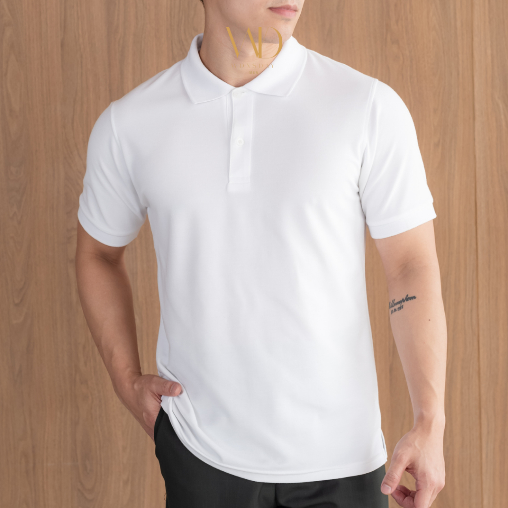 เสื้อโปโล ผ้านุ่มพิเศษ เส้นใยละเอียด ใส่สบาย ไม่ร้อน ไม่อับ ไม่ระคายเคืองผิว - WDNSDAY Polo Shirt